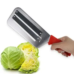 Rostfritt stålkål Handskivare Shredder Vegetabiliska verktyg Multifunktionella kökmanualskärare för att göra hemlagad coleslaw kniv