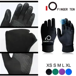 Kids Winter Warm Bike Sport Gloves Outdoor Cycling Motorcycle Windproof Snow Cycling Full Finger Boy Girl Drop 240102