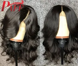 Paff Body Wave Glueless Full Lace Human Hair Wigs Peruvian Remy Hair Hair Lace Wigs Bleached Knots Baby Hair 7713487