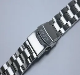 Wysokiej jakości metalowe opaski zakrzywione końcowe dopasowanie do Seagull 1963 Merkur Panda Mechanical Chronograph Męs Watch Bands9029231