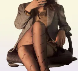Seksi Uzun Çoraplar Tayt Kadın Tasarımcılar Çoraplar Moda Siyah Beyaz İnce Dantel Mesh Taytlar Yumuşak Nefes Alabilir İçi Boş Mektup Sıkı1484017