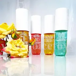 Brasilianischer Körperspray-Duft, Deodorant, langanhaltende Crush-Body-Bum-Creme, natürlich, fruchtiger flüssiger Sprühduft, befeuchtet die Hautpflege