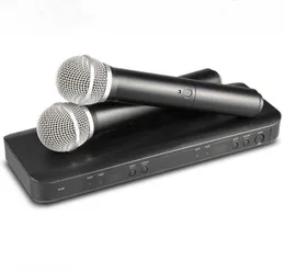 Профессиональный BLX288 UHF беспроводной микрофон караоке-система двойной ручной передатчик микрофон для сцены DJ KTV6791658