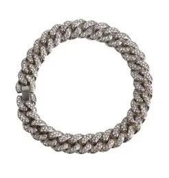Hundkrage Leashes Rhinestone Chain Collar Dekorativ chokerlänk med diamantjusterbar halsband valpsmycken Tillbehör PO2646517