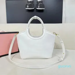 Borsa tote Borsa sottobraccio in lana di pelle Borsa semplice per cellulare cosmetica di moda di grande capacità 27 cm