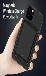 Caricabatterie portatile a induzione magnetica per telefono cellulare 5000mah per iPhone 12 Caricabatterie wireless Magsafe QI Powerbank TypeC Rechargeabl1129079