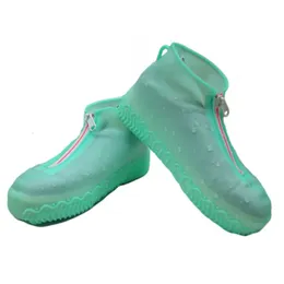 Antislip -omslag för skor Tillbehör Unisex Återanvändbara män Rain Kids Cover Waterproof Shoe Galoshes 240102