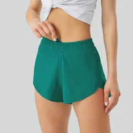 Damenhosen 16 FarbenNWT 2024 Workout-Shorts Athletic Gym Running Yoga Baumwollgefühl für Frauen Mädchen mit Handytaschen