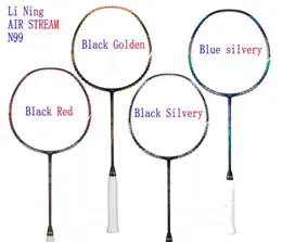 LINING AIR STREAM N99 II Chen Long Badminton Nazionale Racchetta Racchetta in carbonio ad alta elasticità Completamento della linea perfetto85883436795
