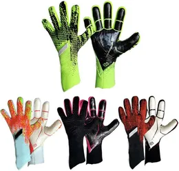 Gants de gardien de but de football en Latex pour enfants et adultes, 4mm, professionnels, épais, sans Protection des doigts, 9425434