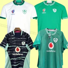 جديد 2023 2024 Ireland Home Away Rugby Jerseys World Cup National Teap Top Juchny Rugby Retro League Jersey Mens S-5XL 4XL 3XL 23 24