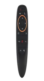 G10G10S Voice Remote Control Luftmus med USB 24GHz trådlös 6 -axel Gyroskopmikrofon IR -fjärrkontroller för Android TV Box6230255
