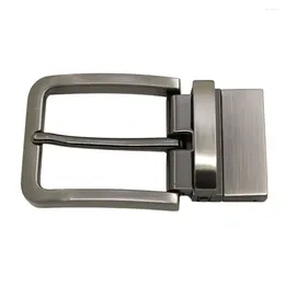 Cintos Liga de Zinco Único Prong Substituição Cintura Cabeça Cinto Clássico Fivelas 35mm Pin Buckle End Bar