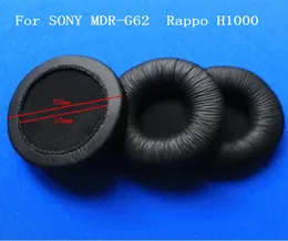 4 Paket 2 Çift 55mm Deri Ear Ped Earpads Kulaklık Yedek Kulak Yastıkları Kulaklık Sünger Kapağı 55CM3388455