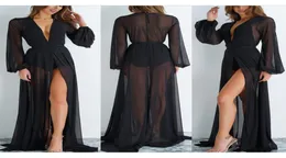 Verão praia wear túnicas para praia maiô cover ups roupa de banho cobrir mulheres sexy malha até o chão ternos vestido maios5746363