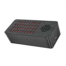 Kompakt 200w 40 portar USB -laddningsstation Multi Port Hub Charger SMART EREHÄR FÖR TABLET -TILL