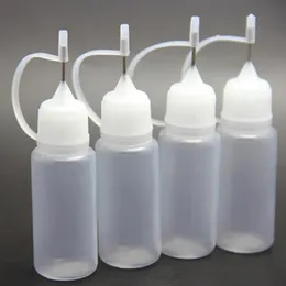 도매 100pcs 빈 바늘 팁 병 E 주스 플라스틱 병 도매 5ml 10ml로 채우는 데 편리합니다.