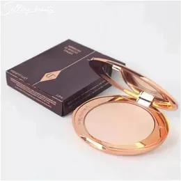 Pulver CT Flawless Setting Face Powder Foundation för att perfektionera Micro Makeup 8G Soft Focus Seting Oil Control Ljus hud Normal storlek