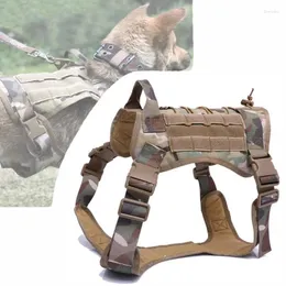 Av ceketleri açık eğitim köpek yelek taktik hizmet molle askeri ayarlanabilir koşum kıyafetleri ile