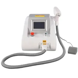 Portable Q Switch Nd Yag Carbon Laser Peel Facial Machine Whitening Face Qswitch Tattoo Removal