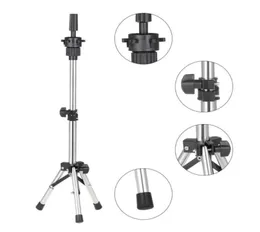 Ayarlanabilir kuaför tripod standı manken kafa tutucu kuaför eğitim baş kalıbı kelepçe yanlış stand saçı wig3641081