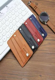 Men039s Business Pocket Upport Cover Portable Back Clip Adhesive Slim Thin ID Money Holder Wallet Cell Phone Mounts Holders8165946