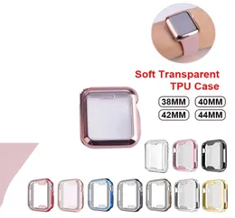 Cover Case for Apple Watch Series 5 4 3 2 1 44mm 40mm 45mm 49mm 49mm Iwatch Screen Protector Silicone Pumper Pumper Slim TPU case9894461