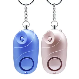 Personal Alarm for Children Girl Women Old Man Security Protect Alert Safety Scream Loud Keychain 130db Egg Anti-Lost Alarm Systems DHL