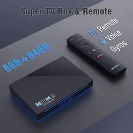 Приставка RK3566 Smart TV Box Android 11,0 H96 MAX 3566 11 8K Медиаплеер H96Max 8 ГБ ОЗУ 64 ГБ ПЗУ двойной Wi-Fi 1000 м