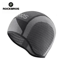 Rockbros Cycling Cap Outdoor Sports Balaclava Motorcycle Hat Hat Sun Riding Riding Pike Caps Royproof MTB Cycling Headwear 240102