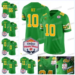 Oregon Ducks 2024 Fiesta Bowl Mighty Oregon Throwback Футбольные майки Бо Никс Ной Сьюэлл Джастин Флоу Трой Франклин Мар'Кейс Ирвинг Триквез Бриджес Тай Томпсон