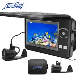 Erchang F431B Underwater Fishing Camera With 4x Digital Zoom 4.3 Inch 4000mAh 15m Infrared Winter Fisherman Camera Fish Finder 240102