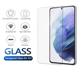 Clear Tempered Glass för iPhone 13 12 11 Pro Max Screen Protector 67inch Samsung Huawei P40 P50 Xiaomi A50 A70 Galaxy No Box Pack5326932