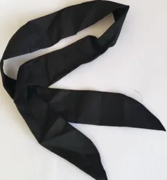 50 pezzi colore nero rifornimento della fabbrica bandana sciarpa al collo cravatta avvolgente bandane di raffreddamento fascia collo sciarpe fresche7882271