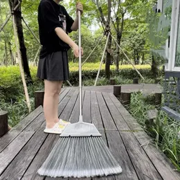 Courtyard Big Broom Magic Outdoor for Home Cleaning Tool Hard Hair Sweeping Garden Grey Smart Long Sweeper Household Accessories 240103