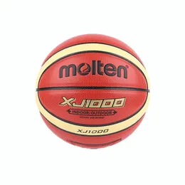 Molten Basketball Ball XJ1000 Official Size 765 PU Leather for Outdoor Indoor Match Training Men Women Teenager Baloncesto 240102