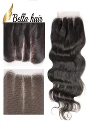 11A 4x4 Swiss Lace ClosureHDTOP Lace Closure Brazilian Body Wave Human Hair Extensions Natural Black One Donor Can be bleached Be3948543