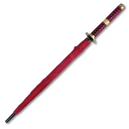 Guarda-chuvas à prova de vento longo guarda-chuva reforçado masculino samurai katana moderno criativo paraguas plegable mercadorias domésticas