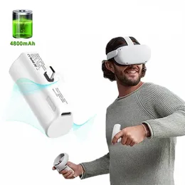 Tillbehör 4800mAh Power Bank för Oculus Quest 2 VR Headset Batterispack Typec Laddning Portabel Emergency Charger för Quest 2 Tillbehör