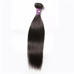 Tisse des cheveux indiens vierges raides 1 paquet 7A cheveux indiens vierges non transformés 100% tissage de cheveux humains Remy non transformés tissage droit indien