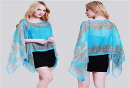 Chiffon Scarf Women Beachwear Poncho Tunic Shawl Cape Paisley Print Kaftan Bikini Swimsuit Cover Up DP989114 Scarves2238684