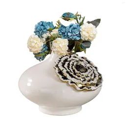 Vases Vase à fleurs Vintage minimaliste bureau ornement pot décoratif pour chambre à coucher bureau d'entrée table à manger salon
