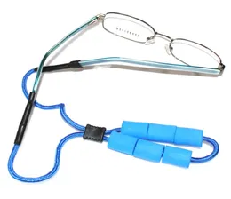 수영 및 낚시 안경 안경 조절 가능한 튼튼한 안경 스포츠 스트랩 부표 부표 플로팅 코드 실리콘 엔드 튜브 플로터가있는 리테이너 2976836