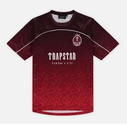 Мужские футболки Trapstar Mesh Football Jersey Синий Черный Красный Мужская спортивная футболка Jacketstop Fog 1152ess