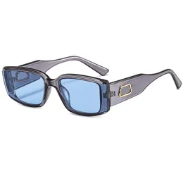 Солнцезащитные очки с металлическими буквами, дизайнерские женские солнцезащитные очки, солнцезащитные очки с уличными оттенками для мужчин, очки в оправе