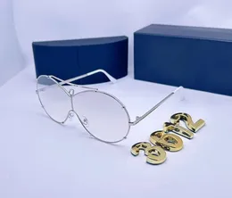 Erkekler güneş gözlüğü 59 16 altın çerçeve tutum 8957 yeni moda klasik stil kaplama kare çerçeveler vintage tasarım açık hava klasik model ile
