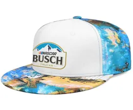 Busch Light Logo Unisex Flat Brim Baseball Cap Designer Fashion Trucker Hats Light Logo Beer Addicted Will Camp9354084