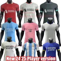 24 25 Player version Soccer Jerseys KANE Bellingham SZOBOSZLAI Football Shirts Top Thai Quality HAALAND Football Kit 2024 2025