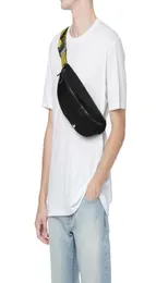 Mobile phone package Brand MINI Men off Yellow chest bag 2021ss canvas belt high white Shoulder Bag skateboard multi purpose satch2356082