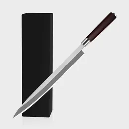 Sashimi-Messer 7CR17 Damaststahl, zum Schneiden von Schinken, Filetieren, Lachs, Hackbeil, Küchenmesser